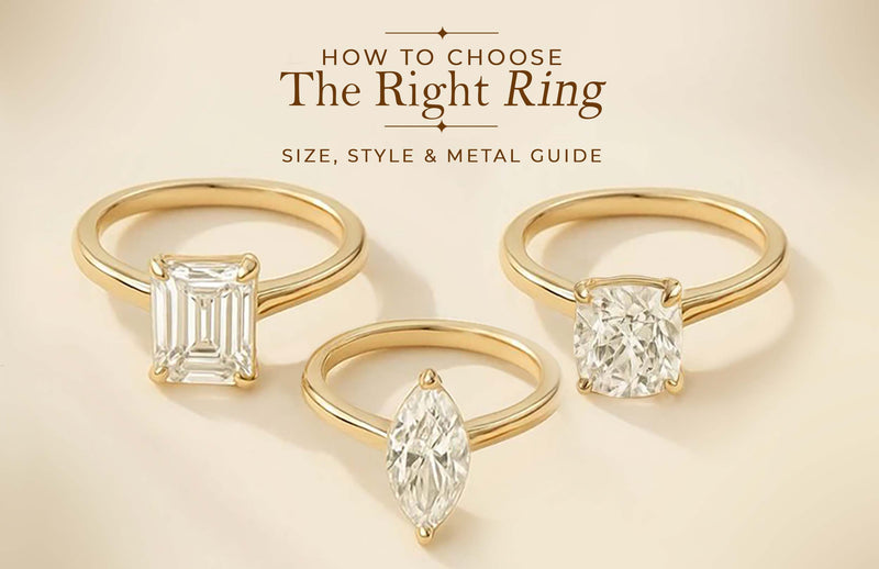 How to Choose the Right Ring (Size, Style, Metal Guide)