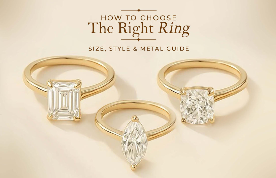 How to Choose the Right Ring (Size, Style, Metal Guide)