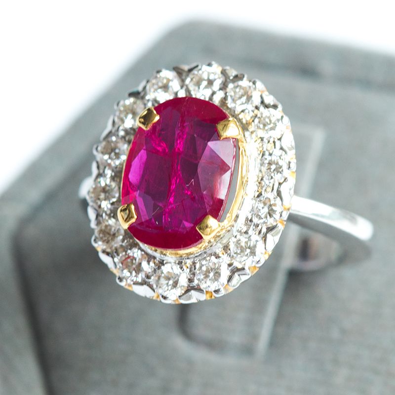 Agne Ruby Ring Image 1