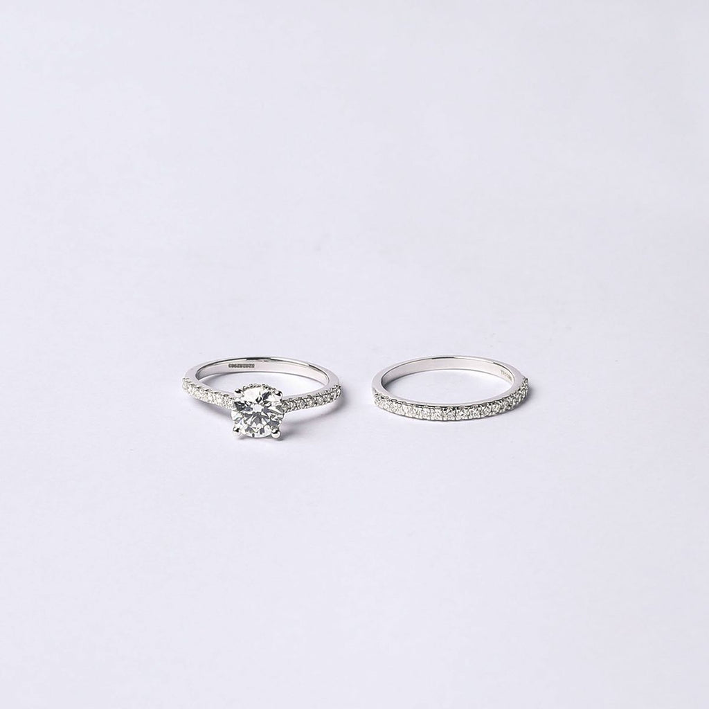 Alba Solitaire Ring WB 3