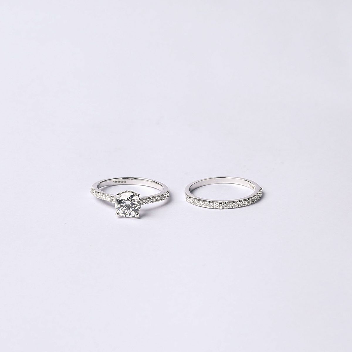 Alba Solitaire Ring WB 3