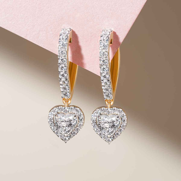 Alia Diamond Hoops image 0