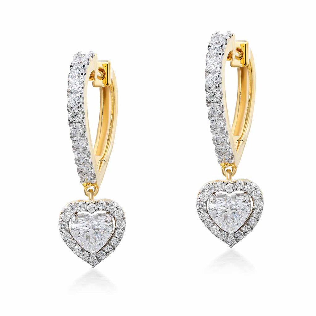 Alia Diamond Hoops Image 2