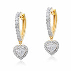 Alia Diamond Hoops Image 2