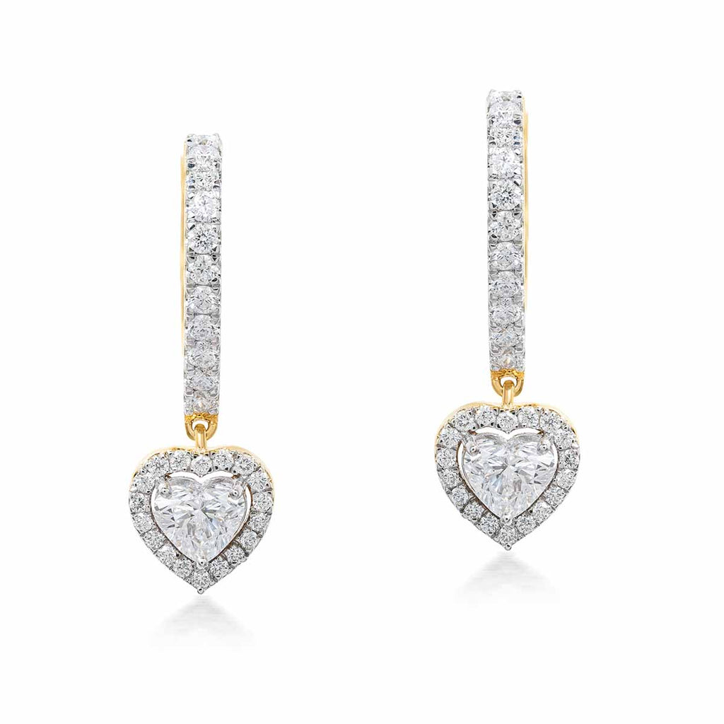 Alia Diamond Hoops Image 5