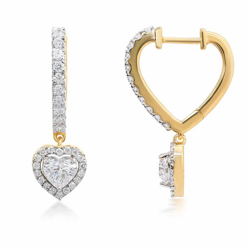 Alia Diamond Hoops Image 6