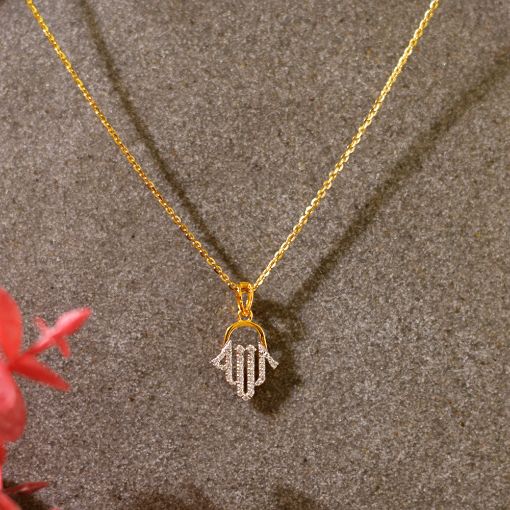Allah Hamsa Necklace image 1