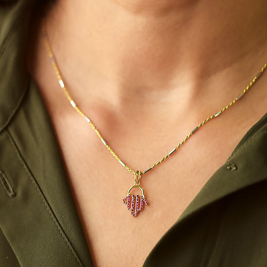 Allah Hamsa Pendant image 1