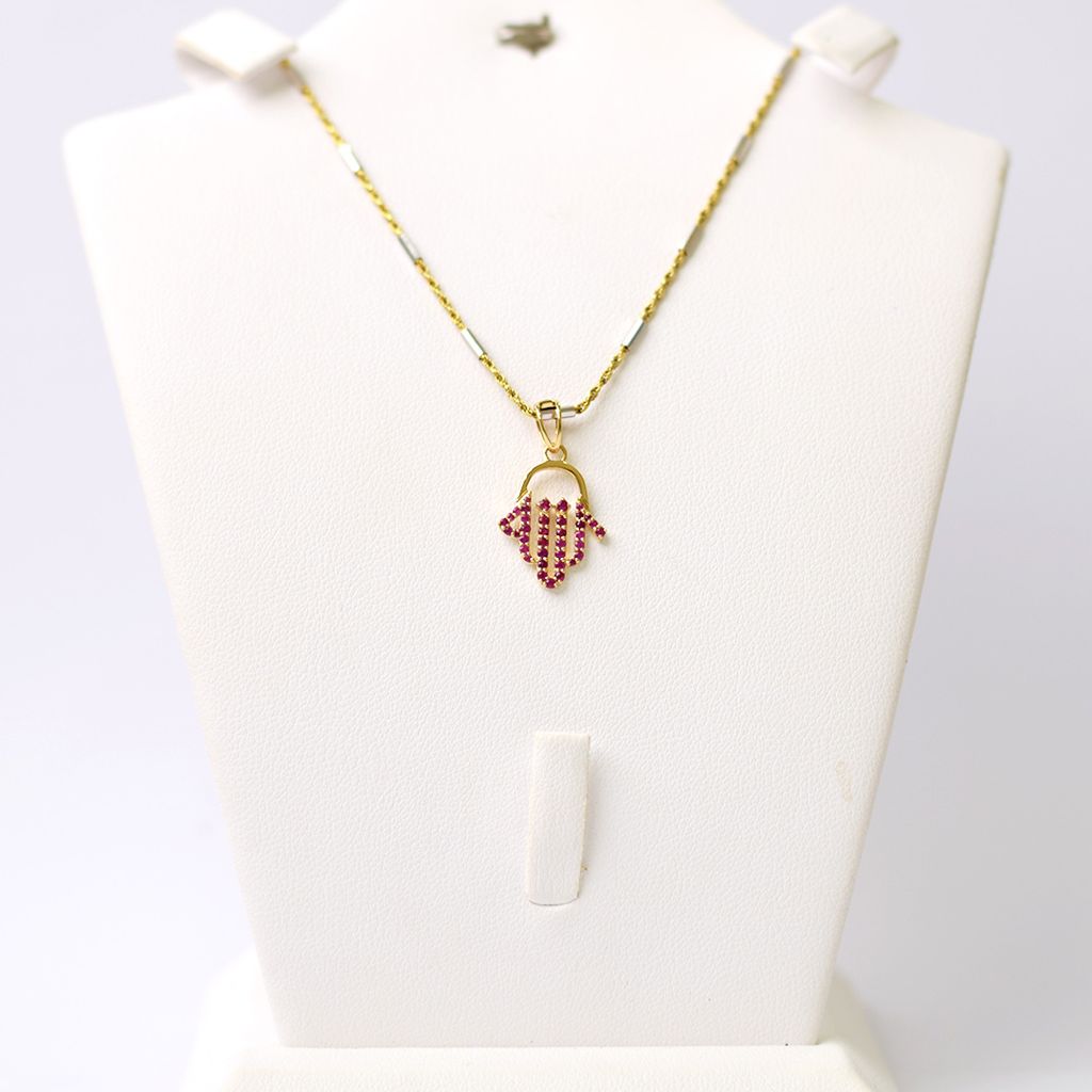 Allah Hamsa Pendant Image 2