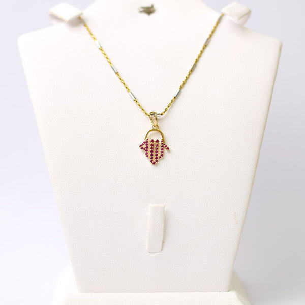 Allah Hamsa Pendant Image 2