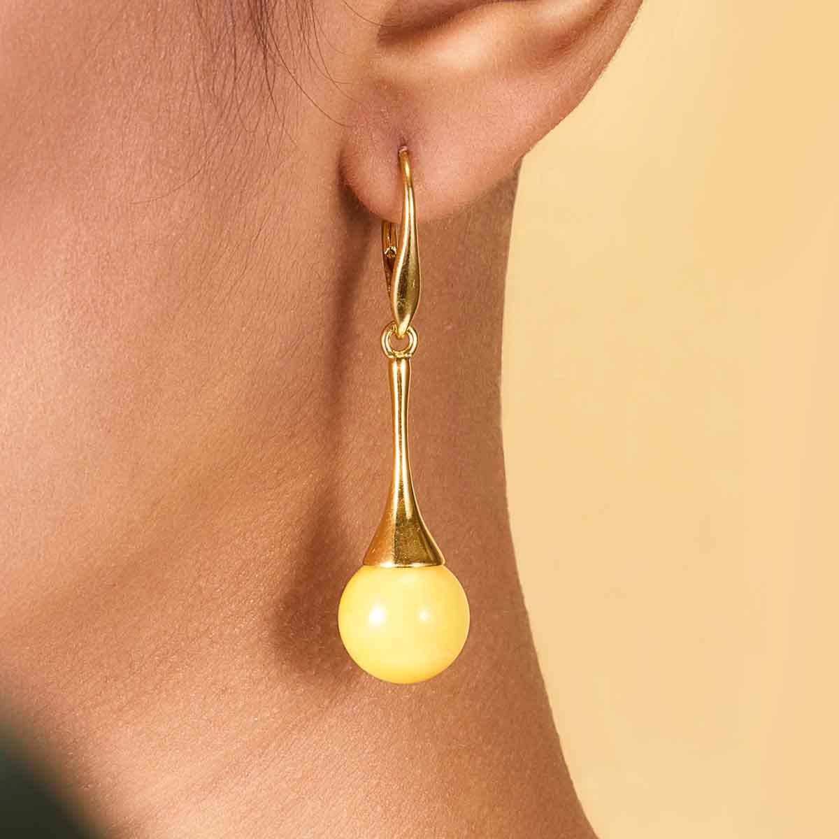 Amber Hoops image 1