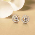 Anika Solitaire Detachable Earrings image 1