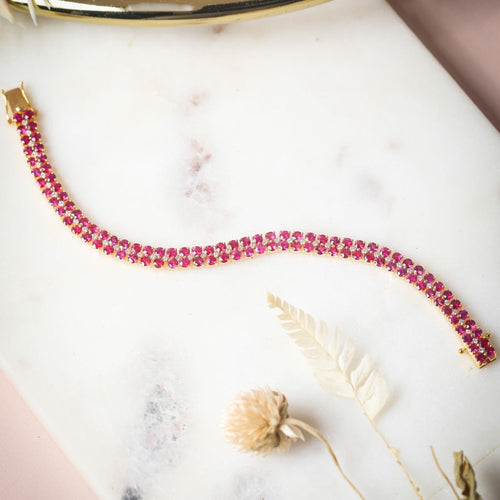 Anya Ruby Bracelet image 1