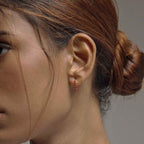 Arya Ruby Hoops image 1