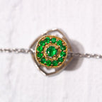 Ayaan Emerald Buttons Image 1