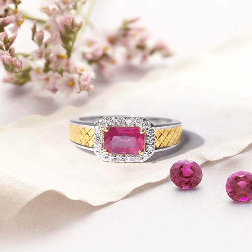 Ayub Ruby Gents Ring image 1