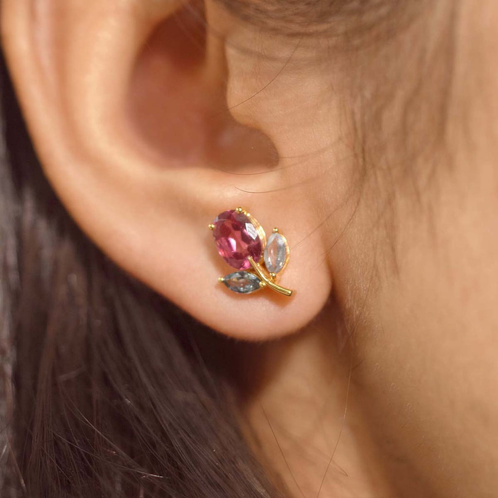 Baby-Spinel-earrings-post-1 Image