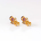 Baby-Spinel-earrings-post-3 Image