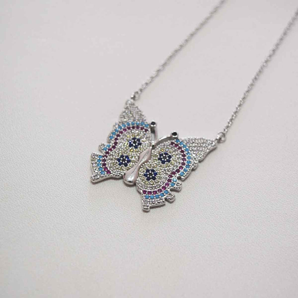 Big Butterfly Necklace Image 3