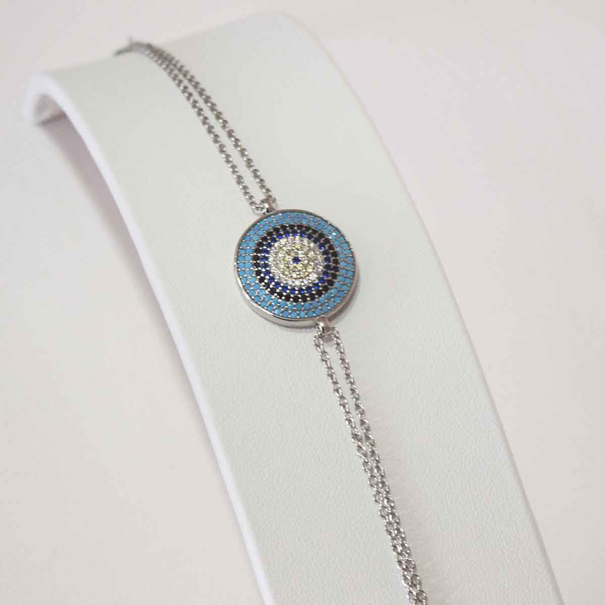 Big Evil Eye Bracelet Image 1