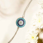 Big Evil Eye Bracelet image 1