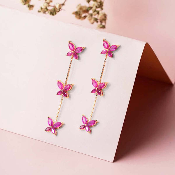 Butterfly Rouge Earrings image 0