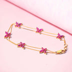 Butterfly Rouge Bracelet image 1