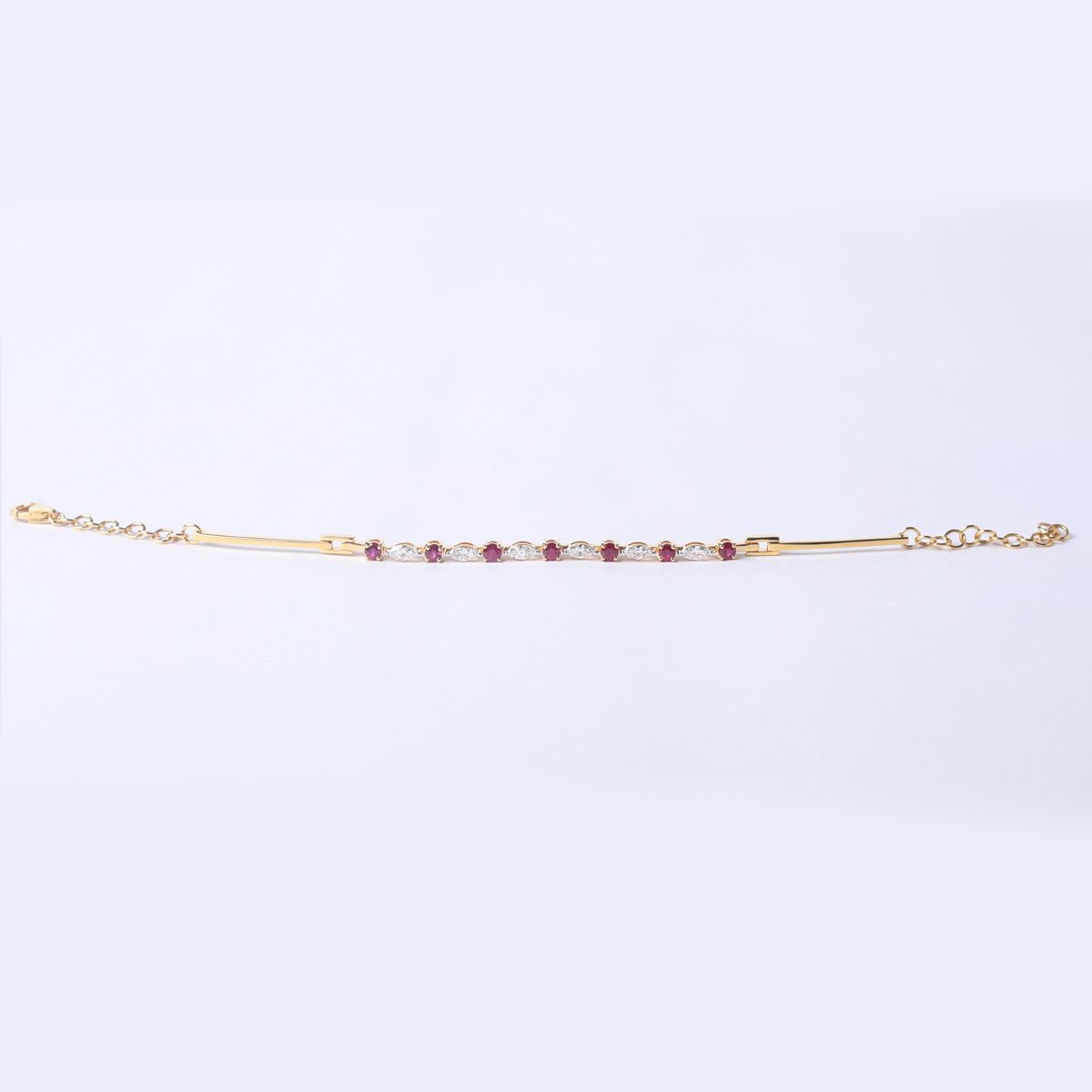 Camille Ruby Diamond Bracelet Image 1