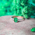 Celine Emerald Ring image 1