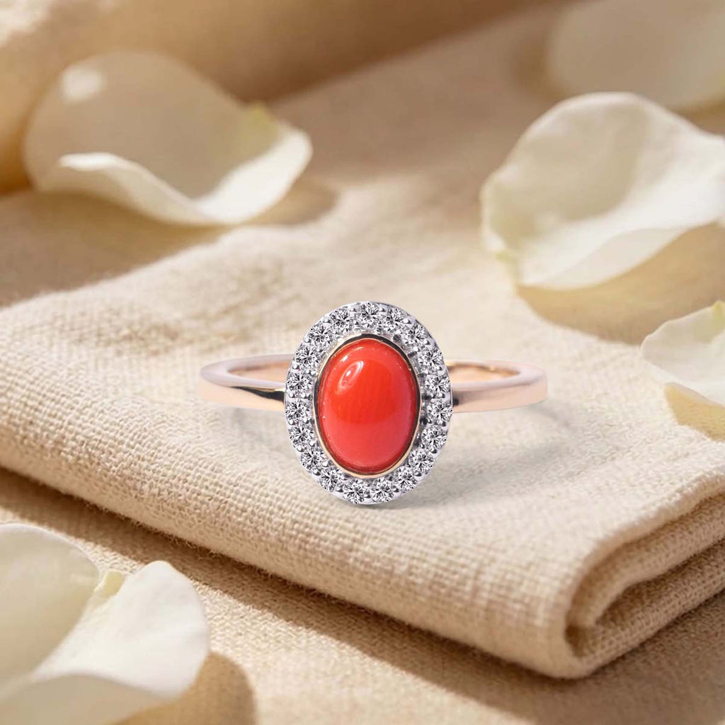 Coral Crush Ring