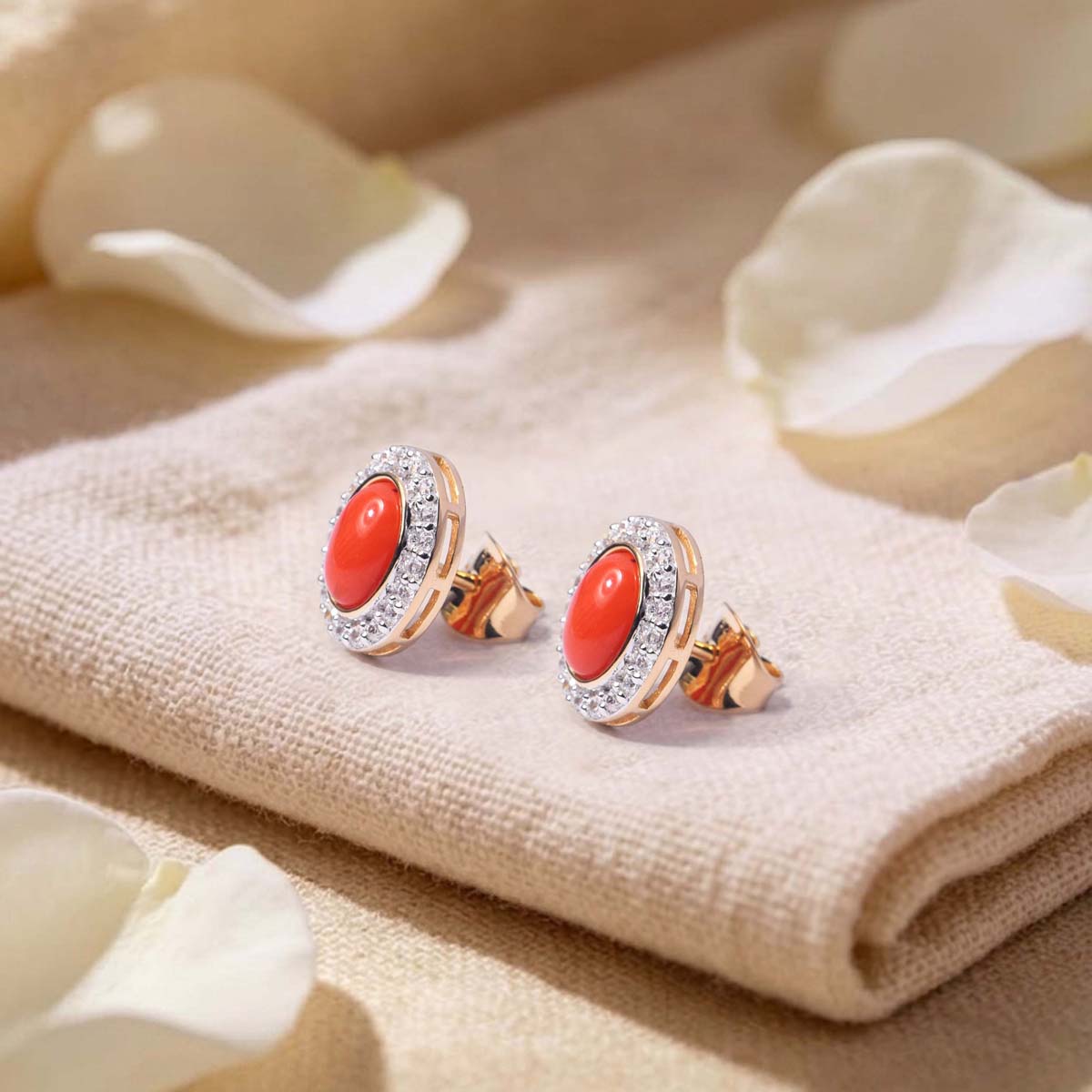 Coral Crush Earrings