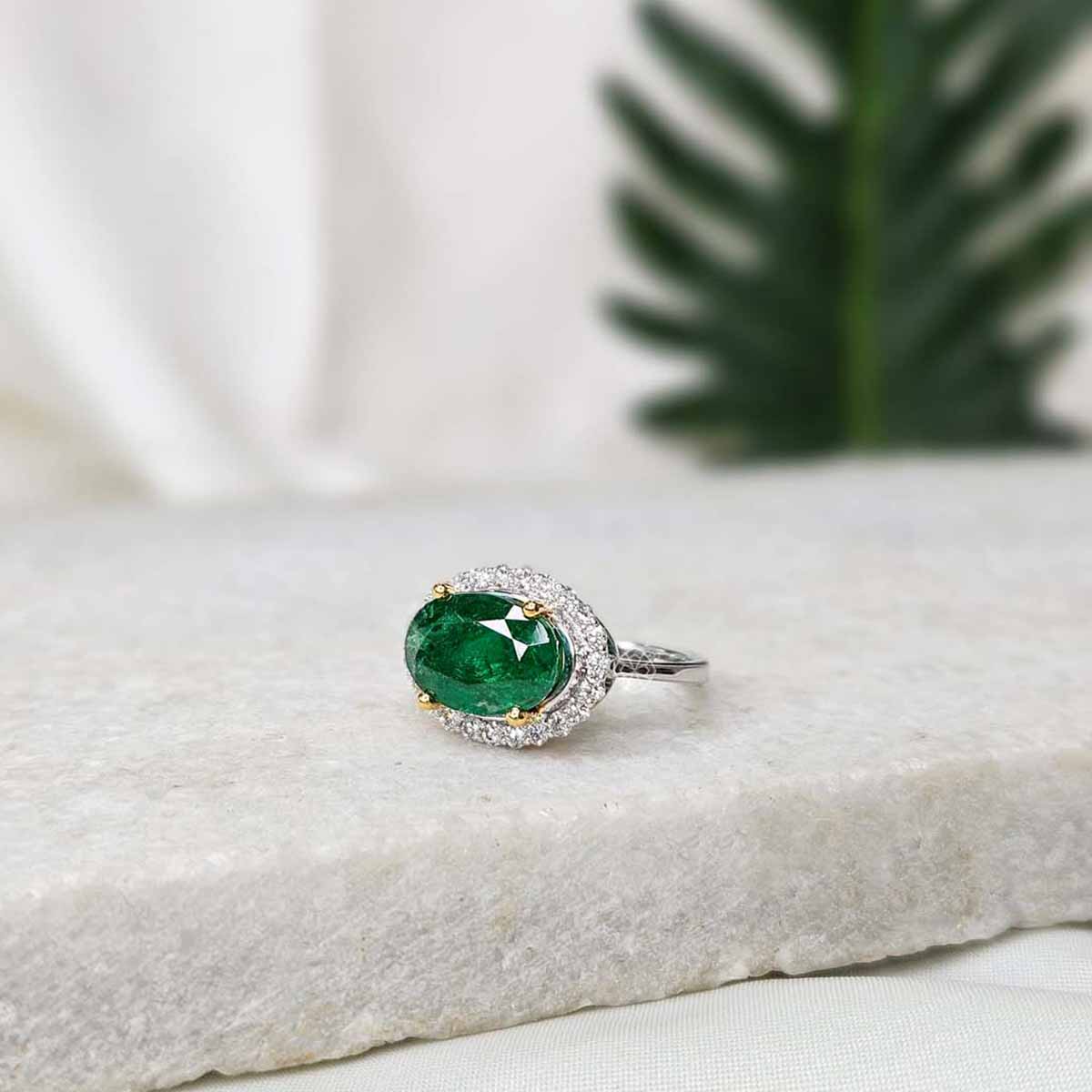 Daniyal Emerald Ring image 2