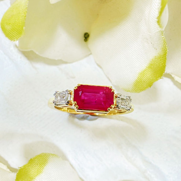 Dina Ruby Ring Image 1