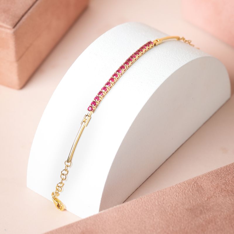 Fiza Ruby Bracelet image 0