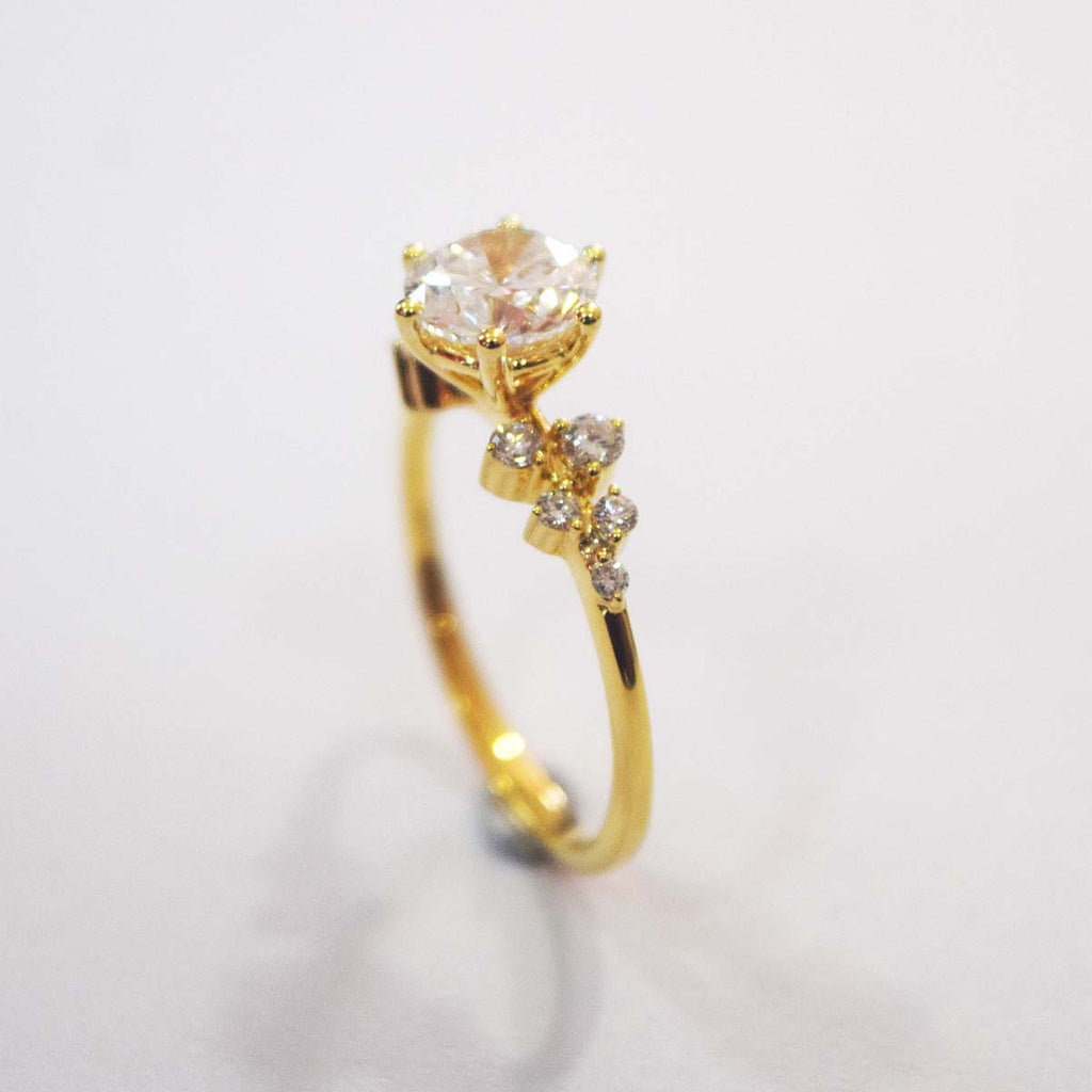 Flavia Solitaire Ring Image 3