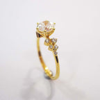 Flavia Solitaire Ring Image 3