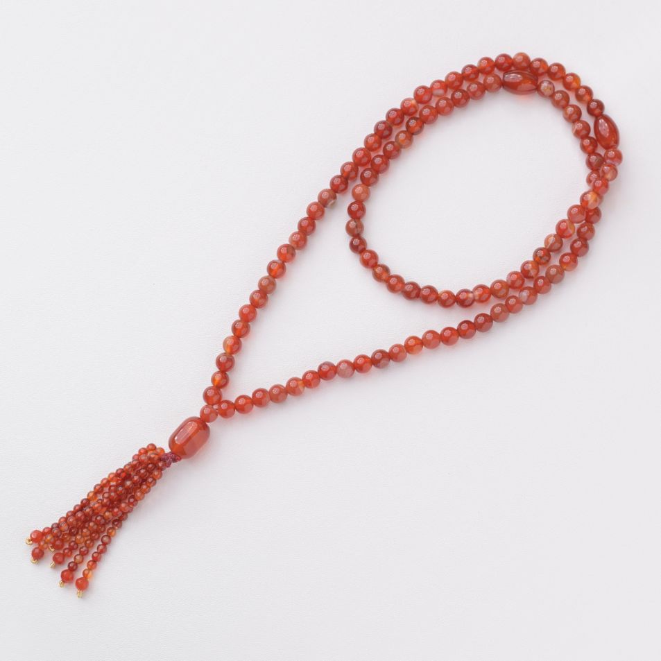 Hafiz Aqeeq Striped Tasbih image 1