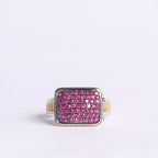Honeycomb Gents Ring Image 1