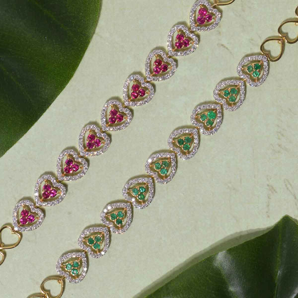 Ida Emerald Bracelet image 3