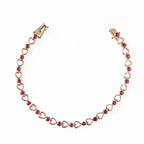 Ira Ruby Heart Bracelet Image 2