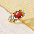 Jamila Coral Ring Image 1