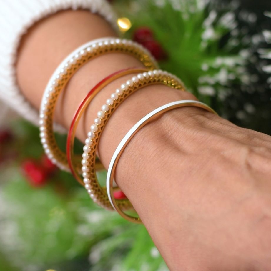 Kaif Pearl Bangles image 1