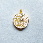 Kufi Naqsh Taweez - White
