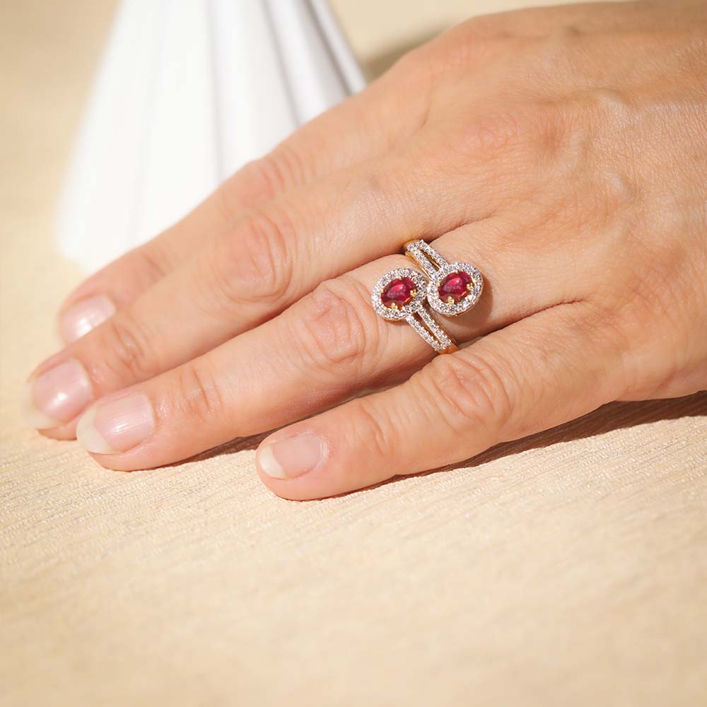 Kylie Ruby Ring image 1
