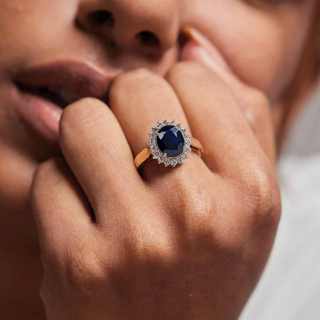 Lady Diana Sapphire Ring image 1