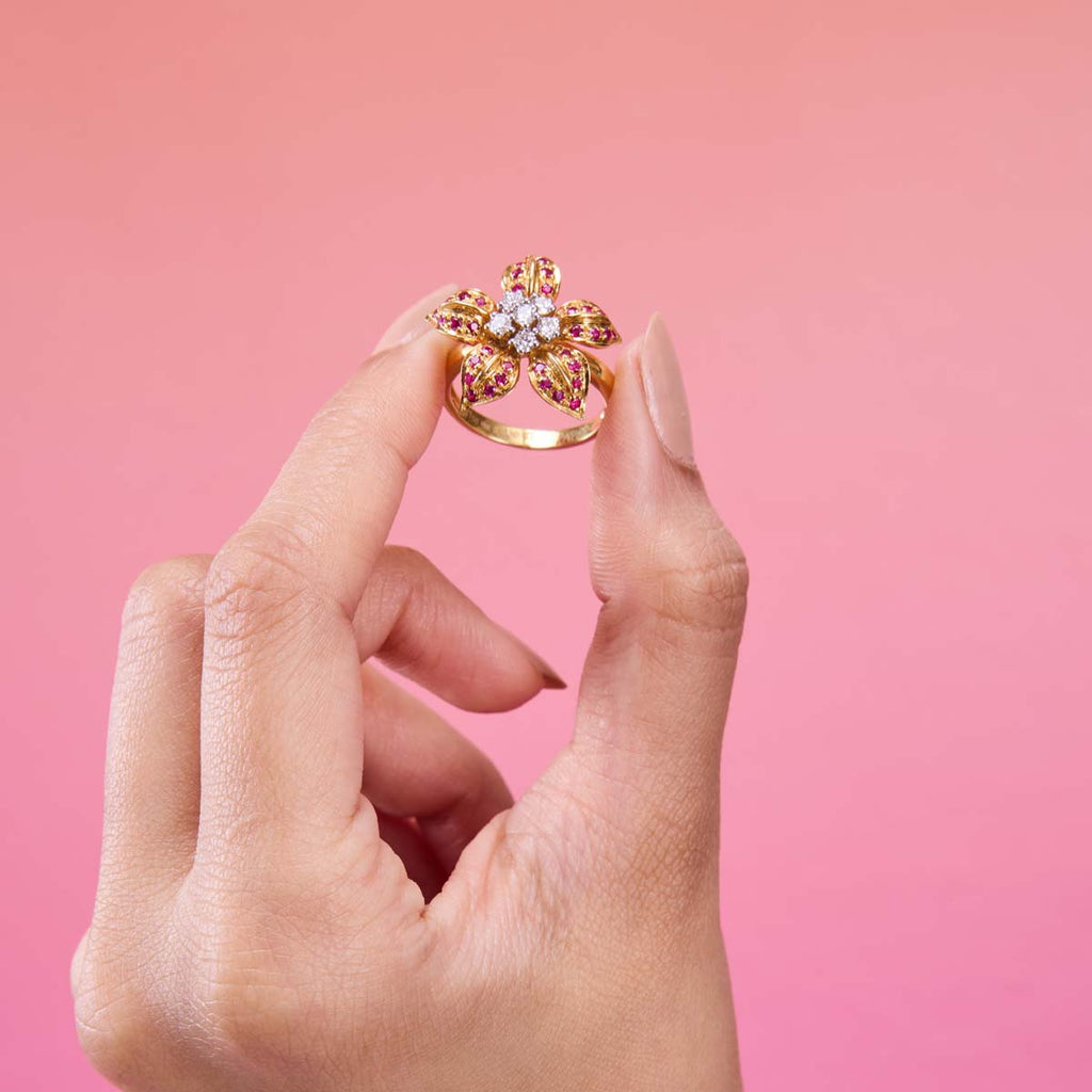 Lily Flower Ring image 1