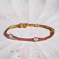 Lisa Heart Ruby Bracelet image 1