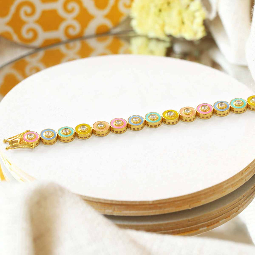 Lucia_Multicolour_Bracelet_Ring_Set