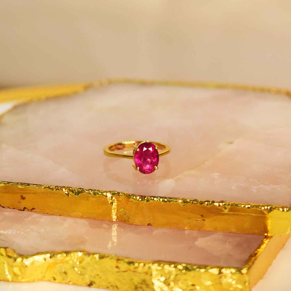 Mabel Ruby Ring image 1