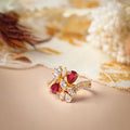 Maribel Pear Ring image 1